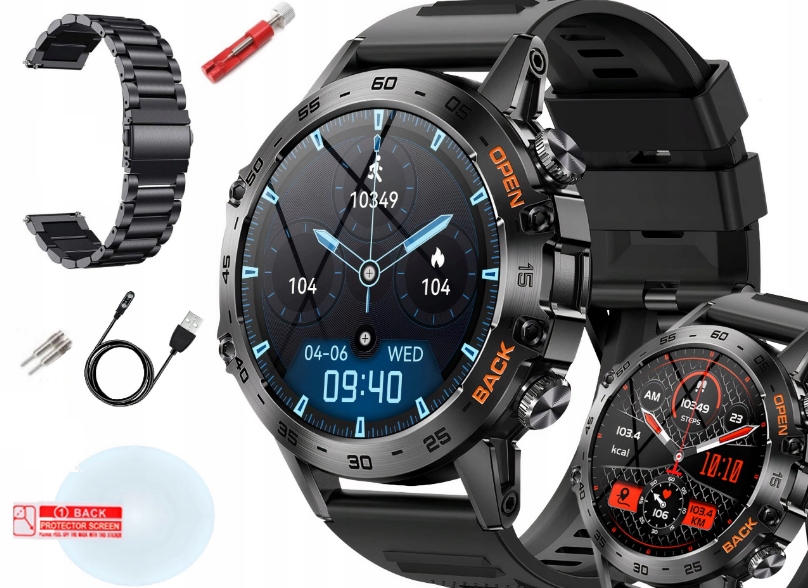 Stilo K52 Exclusive smartwatch black + 6 ďalších produktov